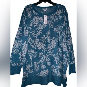 Croft & Barrow Ladies Sweater Size 3X NWT
Long Length